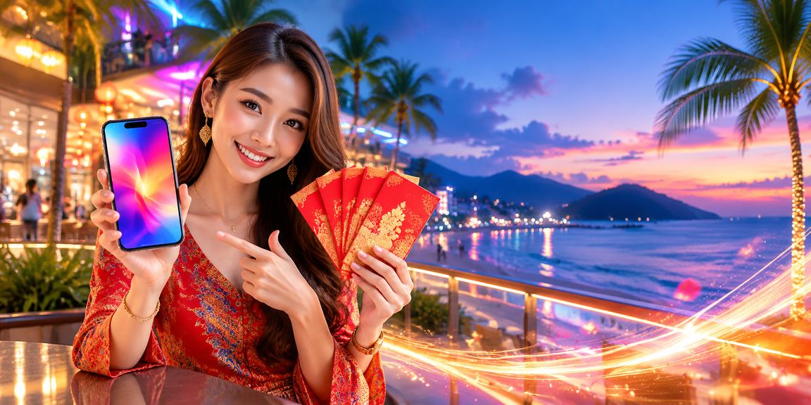 Suasana perayaan dan bonus di Langkawi menggambarkan pengalaman menyeronokkan pengguna platform ex5